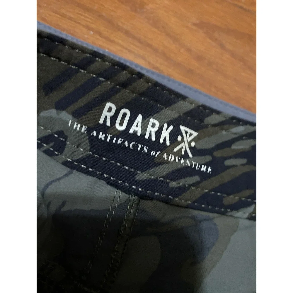 Roark Board Shorts Mens 30 Lot Of 2 Unlined Swim Trunks Camo Gray